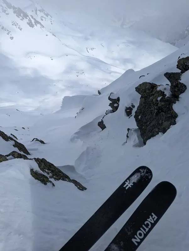Freeride Guiding im Tiefschnee am Arlberg
